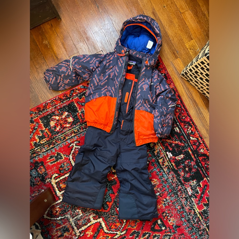 Patagonia Snow Pile Bibs and Coat